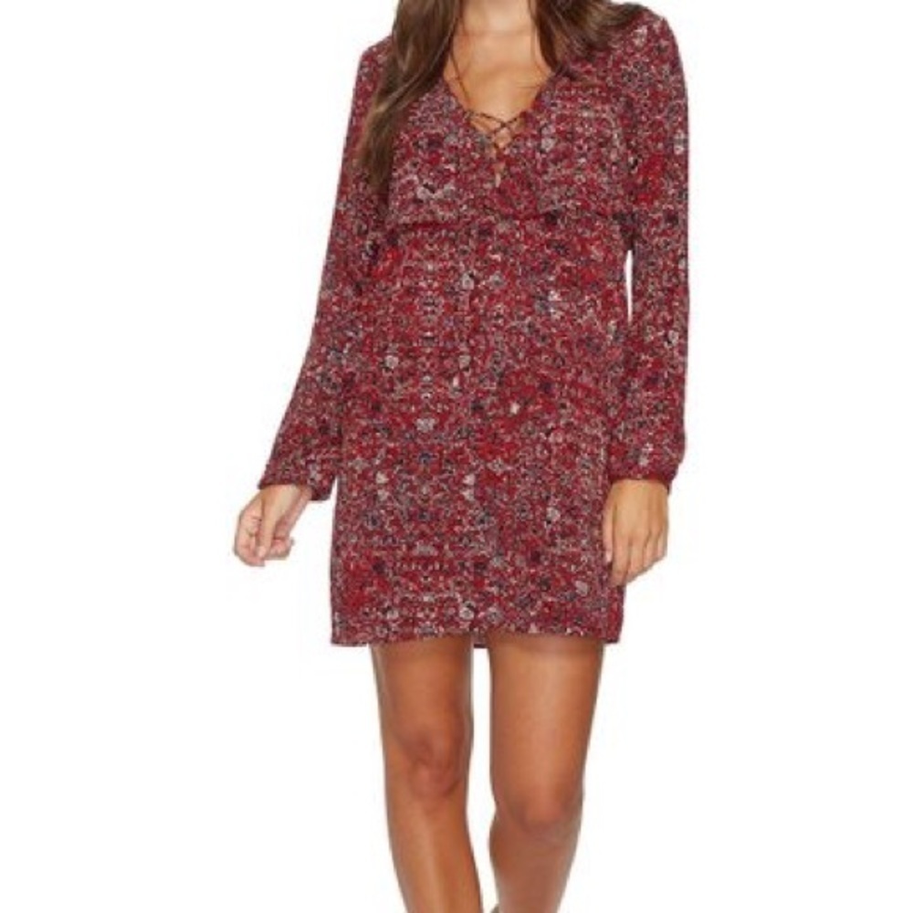 š
ŗNWT TAVIK The Upside Mini Dress Long Sleeve